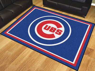 Chicago Cubs 8'x10' Rug - Click Image to Close
