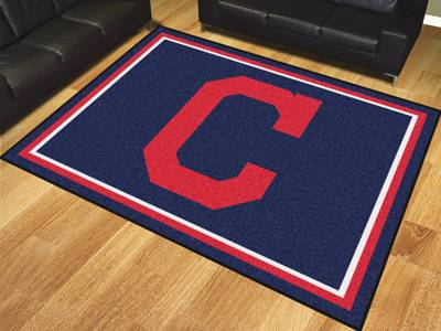 Cleveland Indians 8'x10' Rug - Click Image to Close