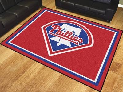 Philadelphia Phillies 8'x10' Rug - Click Image to Close