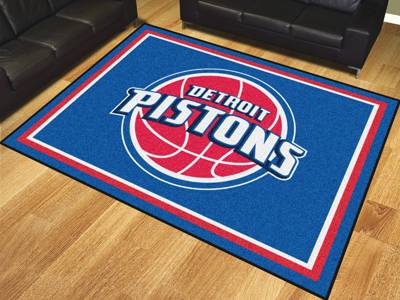Detroit Pistons 8'x10' Rug - Click Image to Close