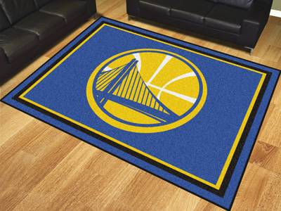 Golden State Warriors 8'x10' Rug - Click Image to Close