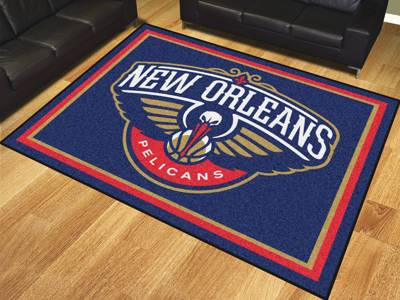 New Orleans Pelicans 8'x10' Rug - Click Image to Close