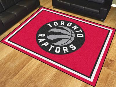 Toronto Raptors 8'x10' Rug - Click Image to Close