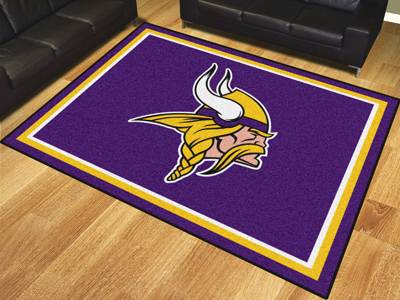 Minnesota Vikings 8'x10' Rug - Click Image to Close