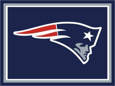 New England Patriots 8'x10' Rug - Click Image to Close