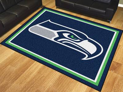 Seattle Seahawks 8'x10' Rug - Click Image to Close