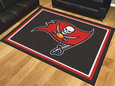Tampa Bay Buccaneers 8'x10' Rug - Click Image to Close