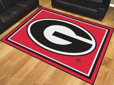 University of Georgia Bulldogs 8'x10' Rug - Click Image to Close