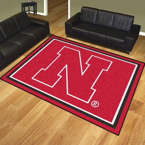 University of Nebraska Cornhuskers 8'x10' Rug - Click Image to Close