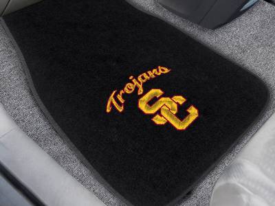 USC Trojans Embroidered Car Mats - Click Image to Close