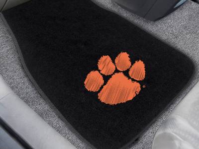 Clemson University Tigers Embroidered Car Mats - Click Image to Close