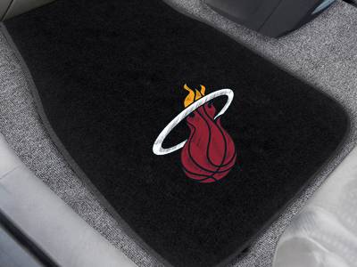 Miami Heat Embroidered Car Mats - Click Image to Close