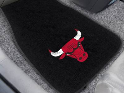 Chicago Bulls Embroidered Car Mats - Click Image to Close