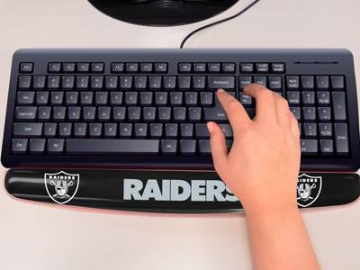 Oakland Raiders Keyboard Wrist Rest - Click Image to Close