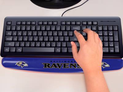Baltimore Ravens Keyboard Wrist Rest - Click Image to Close