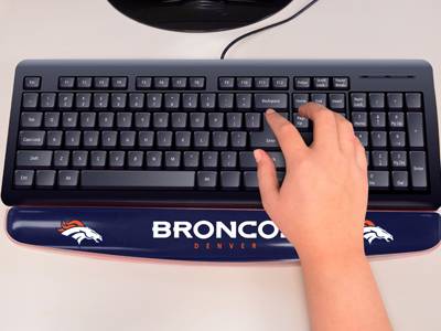 Denver Broncos Keyboard Wrist Rest - Click Image to Close