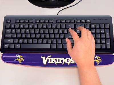Minnesota Vikings Keyboard Wrist Rest - Click Image to Close