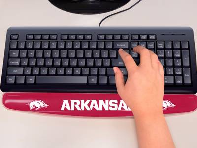 University of Arkansas Razorbacks Keyboard Wrist Rest - Click Image to Close