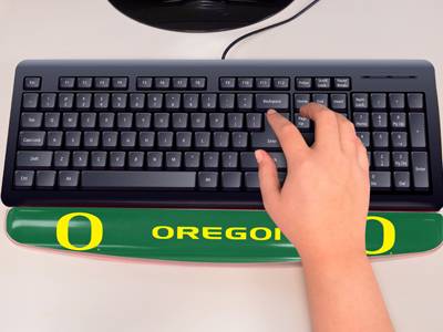 University of Oregon Ducks Keyboard Wrist Rest - Click Image to Close