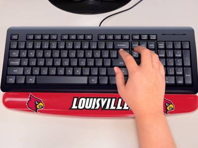 University of Louisville Cardinals Keyboard Wrist Rest - Click Image to Close