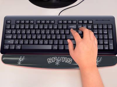 San Antonio Spurs Keyboard Wrist Rest - Click Image to Close