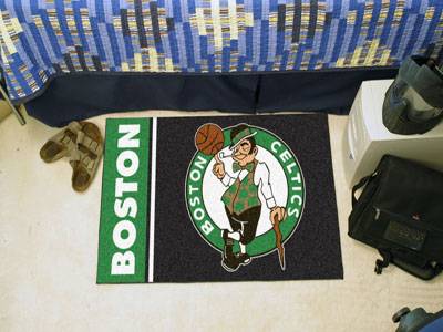 Boston Celtics Starter Rug - Uniform Inspired - Click Image to Close