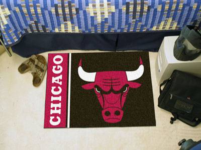 Chicago Bulls Starter Rug - Uniform Inspired - Click Image to Close