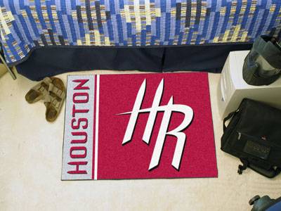 Houston Rockets Starter Rug - Uniform Inspired - Click Image to Close
