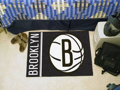 Brooklyn Nets Starter Rug - Uniform Inspired - Click Image to Close