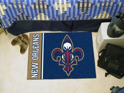 New Orleans Pelicans Starter Rug - Uniform Inspired - Click Image to Close