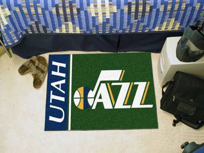 Utah Jazz Starter Rug - Uniform Inspired - Click Image to Close
