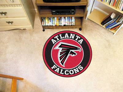 Atlanta Falcons 27" Roundel Mat - Click Image to Close