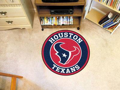 Houston Texans 27" Roundel Mat - Click Image to Close