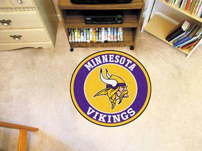 Minnesota Vikings 27" Roundel Mat - Click Image to Close