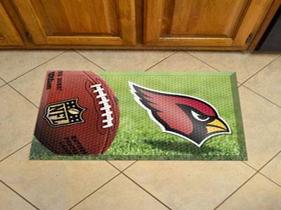 Arizona Cardinals Scraper Floor Mat - 19" x 30" - Click Image to Close