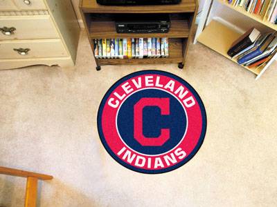 Cleveland Indians 27" Roundel Mat - Click Image to Close