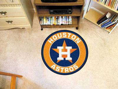 Houston Astros 27" Roundel Mat - Click Image to Close
