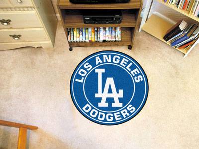 Los Angeles Dodgers 27" Roundel Mat - Click Image to Close