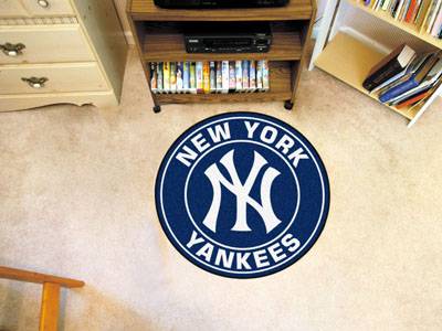 New York Yankees 27" Roundel Mat - Click Image to Close