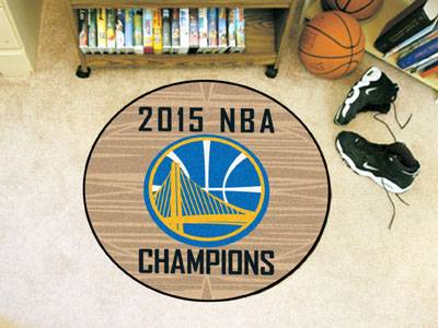 Golden State Warriors NBA Champions Basketball Rug - Click Image to Close