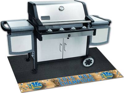 Golden State Warriors Championship Grill Mat - Click Image to Close