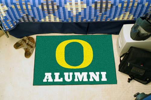 University of Oregon Alumni Starter Rug - Click Image to Close