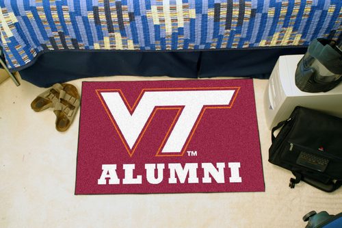 Virginia Tech Alumni Starter Rug - Click Image to Close