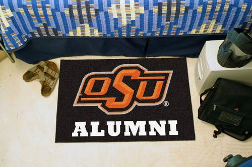 Oklahoma State University Alumni Starter Rug - Click Image to Close