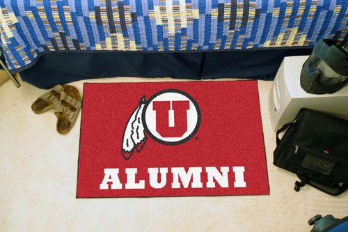 University of Utah Alumni Starter Rug - Click Image to Close