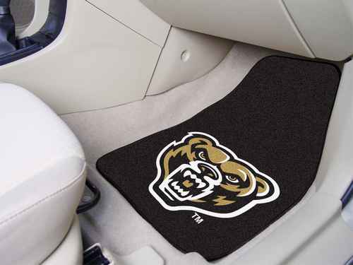 Oakland University Golden Grizzlies Carpet Car Mats - Click Image to Close