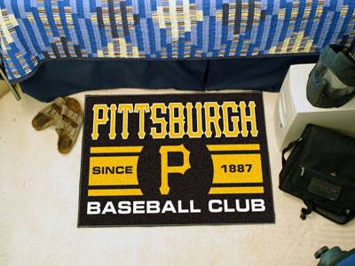 Pittsburgh Pirates Baseball Club Starter Rug - Click Image to Close