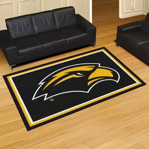 University of Southern Mississippi Golden Eagles 5x8 Rug - Click Image to Close