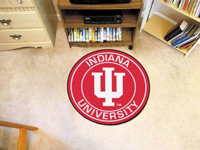 Indiana University Hoosiers 27" Roundel Mat - Click Image to Close