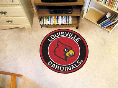 University of Louisville Cardinals 27" Roundel Mat - Click Image to Close